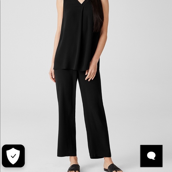 Eileen Fisher CREPE STRAIGHT PANT
EASY fit, ankle length - Picture 7 of 10